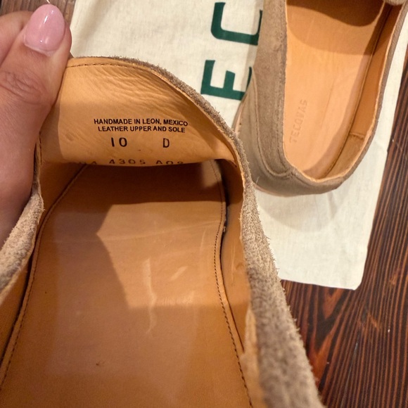 Men's Tecovas Monterrey Loafers Granite Suede - Picture 7 of 10